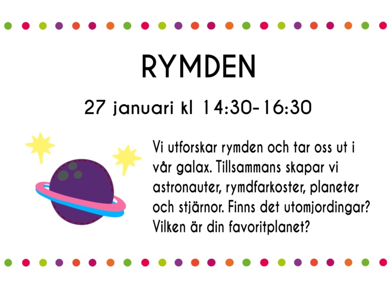 På resa i rymden