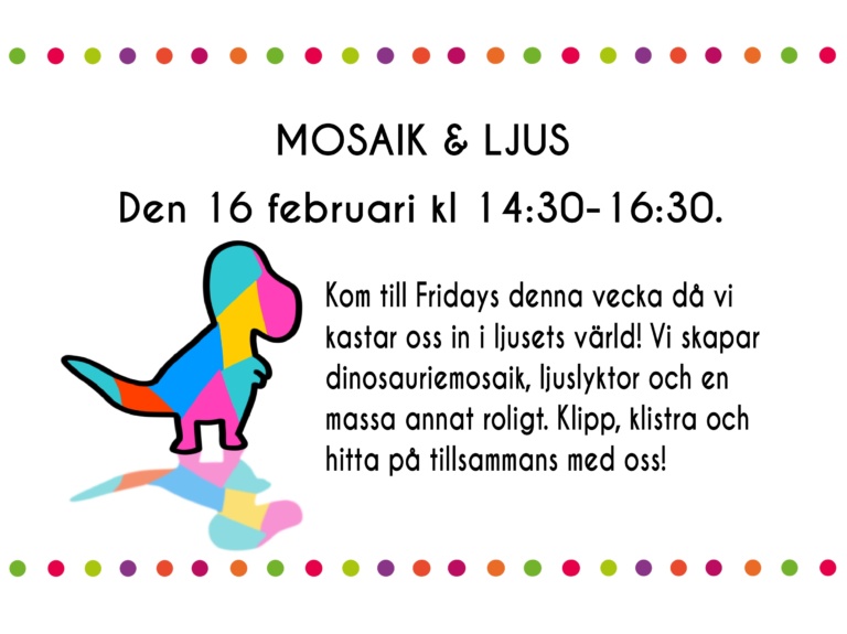 Mosaik & ljus