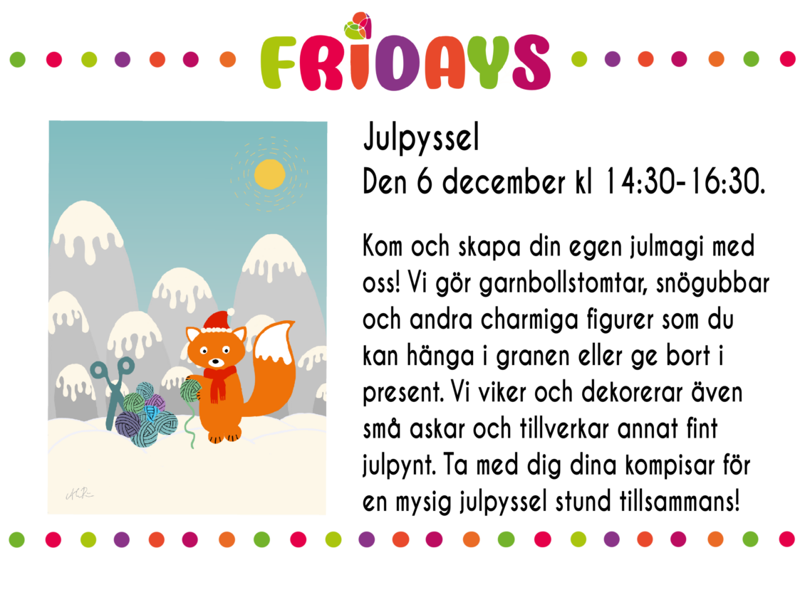 Julpyssel